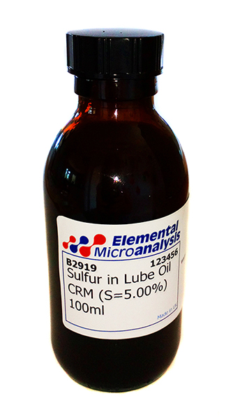 Sulfur in Lube Oil (S=5.010%) 100ml  See Cert 8571099